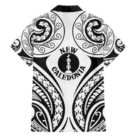 New Caledonia Day Hawaiian Shirt Polynesian Curves White Color - Polynesian Pride