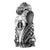 New Caledonia Day Sleeveless Hoodie Polynesian Curves White Color - Polynesian Pride