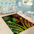 New Caledonia Day Area Rug Polynesian Curves Reggae Color - Polynesian Pride