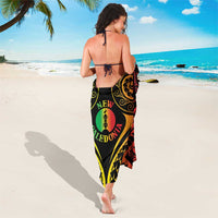 New Caledonia Day Sarong Polynesian Curves Reggae Color - Polynesian Pride