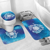 Marshall Islands Manit Day Bathroom Set Tribal Dolphin With Marshall Seal - Polynesian Pride