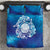 Marshall Islands Manit Day Bedding Set Tribal Dolphin With Marshall Seal - Polynesian Pride