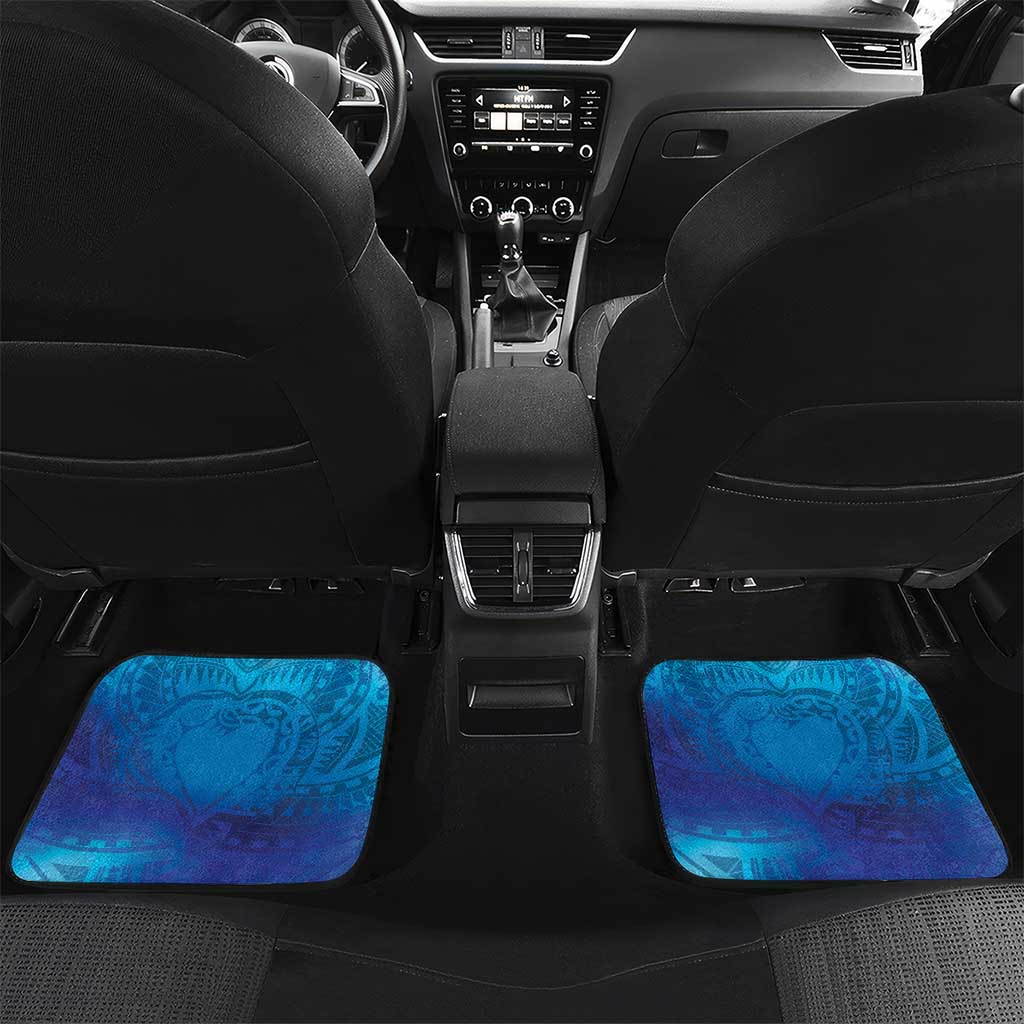 Marshall Islands Manit Day Car Mats Tribal Dolphin With Marshall Seal - Polynesian Pride
