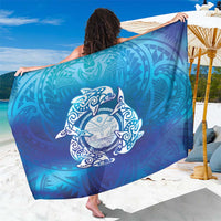 Marshall Islands Manit Day Sarong Tribal Dolphin With Marshall Seal - Polynesian Pride