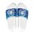 Marshall Islands Manit Day Slide Sandals Tribal Dolphin With Marshall Seal - Polynesian Pride