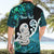 Personalized Aotearoa New Zealand Hawaiian Shirt Paua Shell Fern Koru With Maori Hei Tiki LT05 - Polynesian Pride