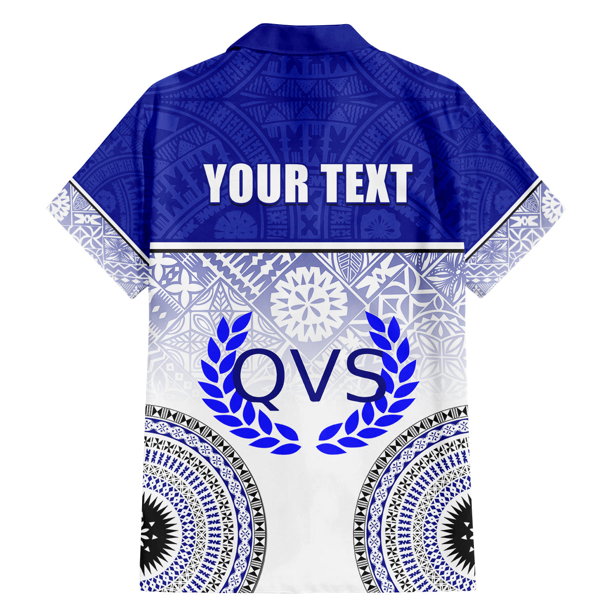 Personalized Queen Victoria School Family Matching Puletasi Dress and Hawaiian Shirt With Fijian Tapa Pattern LT05 - Polynesian Pride