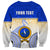 Personalized Ratu Kadavulevu School Sweatshirt With Fijian Tapa Pattern LT05 - Polynesian Pride