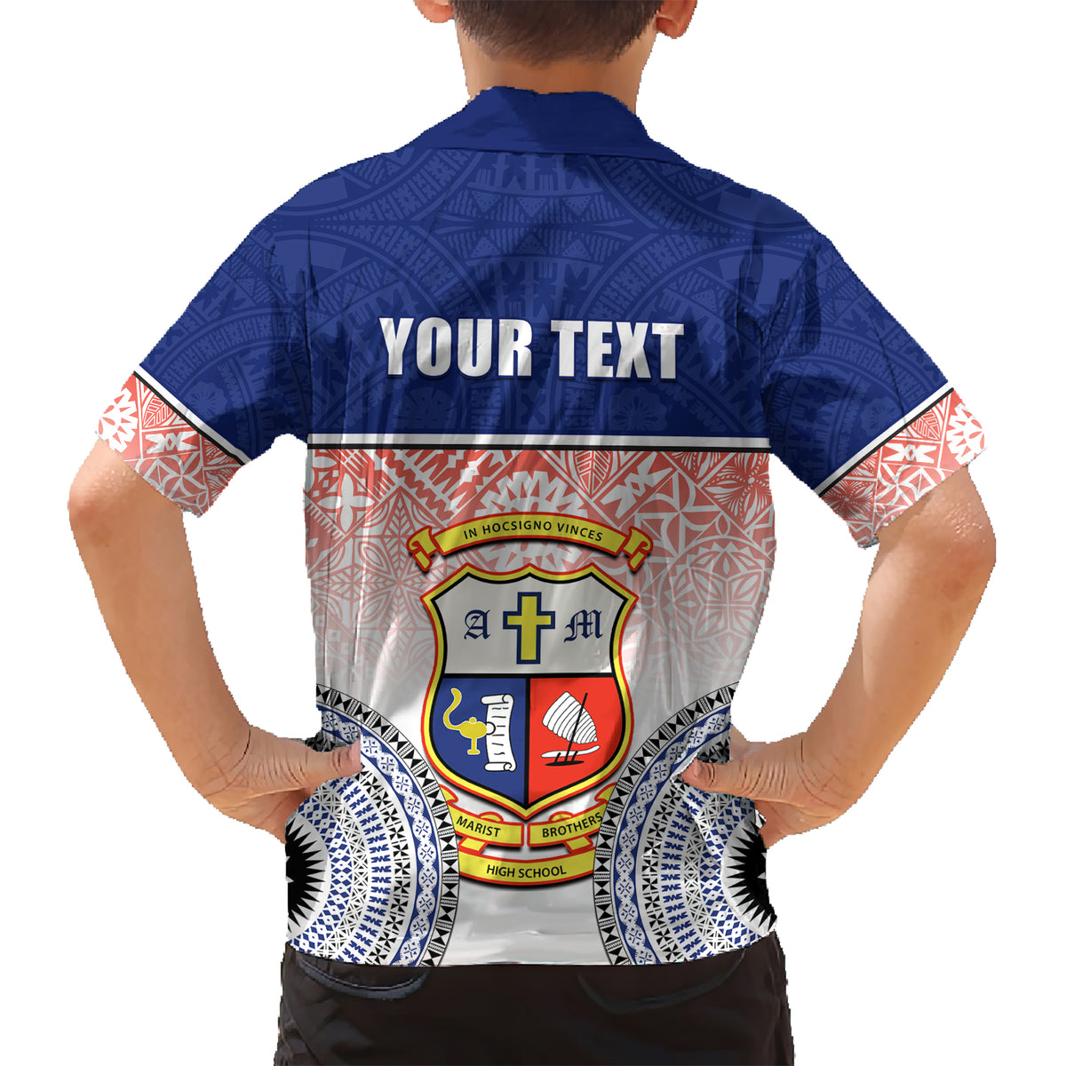 personalized-marist-brothers-high-school-kid-hawaiian-shirt-with-fijian-tapa-pattern