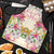 Hawaii Palaka Apron Yellow Tribal Pattern With Tropical Flowers - Polynesian Pride