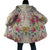 Hawaii Palaka Cloak Yellow Tribal Pattern With Tropical Flowers - Polynesian Pride