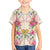 Hawaii Palaka Hawaiian Shirt Yellow Tribal Pattern With Tropical Flowers - Polynesian Pride