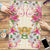 Hawaii Palaka Puzzle Yellow Tribal Pattern With Tropical Flowers - Polynesian Pride