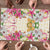 Hawaii Palaka Puzzle Yellow Tribal Pattern With Tropical Flowers - Polynesian Pride