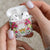 Hawaii Palaka AirPods Case White Tribal Pattern With Tropical Flowers - Polynesian Pride