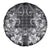 Hawaii Palaka Spare Tire Cover Black Tribal Pattern With Tropical Flowers - Polynesian Pride