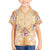 Hawaii Peach Palaka Hawaiian Shirt With Tapa Pattern Tropical Flowers - Polynesian Pride