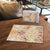 Hawaii Peach Palaka Puzzle With Tapa Pattern Tropical Flowers - Polynesian Pride
