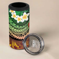 Vanuatu Christmas 4 in 1 Can Cooler Tumbler Ni-Van Santa Retro Style - Polynesian Pride