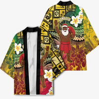 Vanuatu Christmas Kimono Ni-Van Santa Retro Style - Polynesian Pride