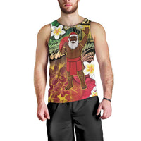 Vanuatu Christmas Men Tank Top Ni-Van Santa Retro Style - Polynesian Pride