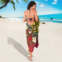 Vanuatu Christmas Sarong Ni-Van Santa Retro Style - Polynesian Pride