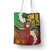 Vanuatu Christmas Tote Bag Ni-Van Santa Retro Style - Polynesian Pride