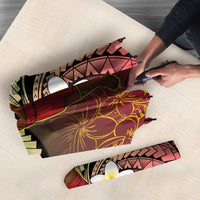 Vanuatu Christmas Umbrella Ni-Van Santa Retro Style - Polynesian Pride