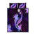 Galaxy Polynesian Pattern With Tropical Flowers Quilt Bed Set LT05 Galaxy - Polynesian Pride