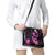 Pink Polynesian Pattern With Tropical Flowers Shoulder Handbag LT05 - Polynesian Pride
