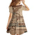 Samoa Siapo Pattern Simple Style Family Matching Tank Maxi Dress and Hawaiian Shirt LT05 - Polynesian Pride