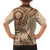 Samoa Siapo Pattern Simple Style Kid Hawaiian Shirt LT05 - Polynesian Pride