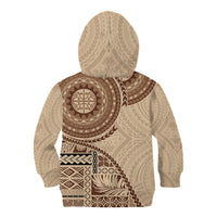 Samoa Siapo Pattern Simple Style Kid Hoodie LT05 - Polynesian Pride