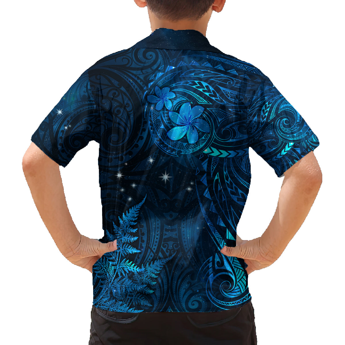 New Zealand Matariki Family Matching Summer Maxi Dress and Hawaiian Shirt Maori New Year LT05 - Polynesian Pride