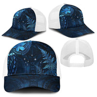 New Zealand Matariki Mesh Trucker Cap Maori New Year - Polynesian Pride