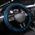 New Zealand Matariki Steering Wheel Cover Maori New Year LT05 Universal Fit Blue - Polynesian Pride