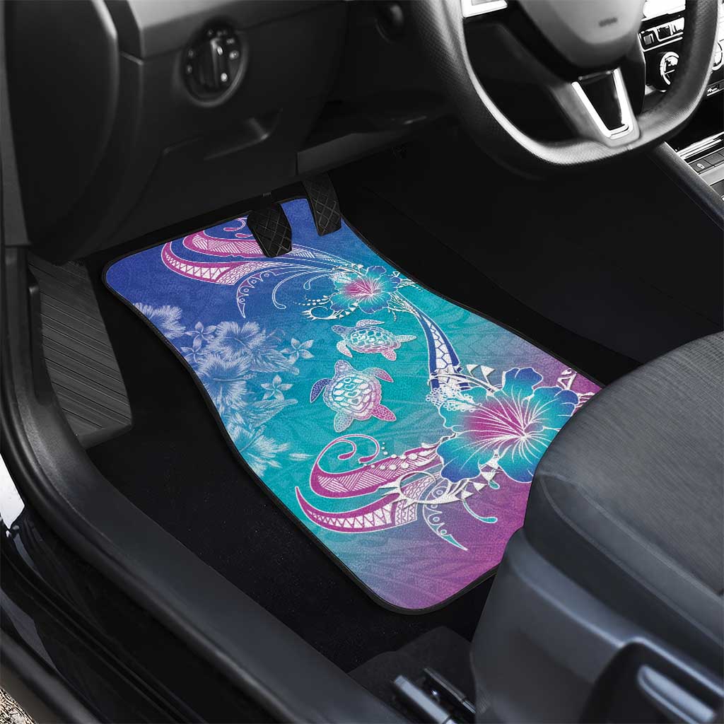 Polynesia Sea Turtle Couple Car Mats Love Is Life