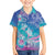 Polynesia Sea Turtle Couple Family Matching Short Sleeve Bodycon Dress and Hawaiian Shirt Love Is Life