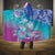 Polynesia Sea Turtle Couple Hooded Blanket Love Is Life