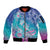 Polynesia Sea Turtle Couple Sleeve Zip Bomber Jacket Love Is Life