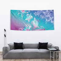 Polynesia Sea Turtle Couple Tapestry Love Is Life