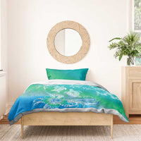 Polynesia Sea Turtle Couple Bedding Set I Am Turtley In Love With You