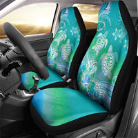Polynesia Sea Turtle Couple Car Seat Cover I Am Turtley In Love With You