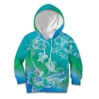 Polynesia Sea Turtle Couple Kid Hoodie I Am Turtley In Love With You
