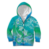 Polynesia Sea Turtle Couple Kid Hoodie I Am Turtley In Love With You