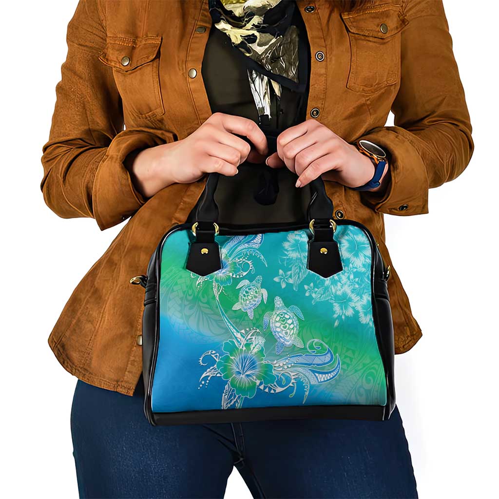 Polynesia Sea Turtle Couple Shoulder Handbag I Am Turtley In Love With You