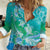 Polynesia Sea Turtle Couple Women Casual Shirt I Am Turtley In Love With You