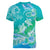 Polynesia Sea Turtle Couple Women V-Neck T-Shirt I Am Turtley In Love With You