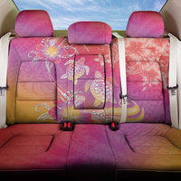 Polynesia Sea Turtle Couple Back Car Seat Cover One Soul One Love