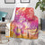 Polynesia Sea Turtle Couple Blanket One Soul One Love